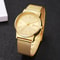 Ladies Quartz Watch Luxury Mesh Band Fashion Women Watches Girls Clock 3