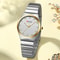 Women Luxury Stainless Steel Watch Classic Round Dial Quartz Stylish Business Wristwatches 2