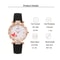 Rose Gold White Watch Set Love Diamond Women Watch Light Luxury Fashion Bracelet Holiday Gift 4