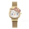 Sanrio Anime Quartz Watch Hello Kitty Bow Diamond Design Cute Cartoon Magnet Watches For Girls Birt 5