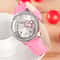 Hello Kitty Bow Digital Quartz Watch Cartoon Belt Watch With Diamond Kawaii Birthday Toy Gift 0