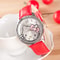 Hello Kitty Bow Digital Quartz Watch Cartoon Belt Watch With Diamond Kawaii Birthday Toy Gift 3