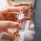 Elegant Temperament Rhinestone Quartz Watch For Ladies Retro Oval Dial Fashion Casual Timepiece 8