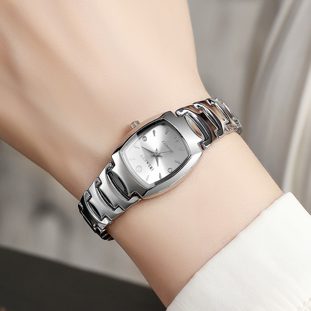 Fashion Square Analog Quartz Watch Elegant Women Watches Ladies Wristwatch Clock 2