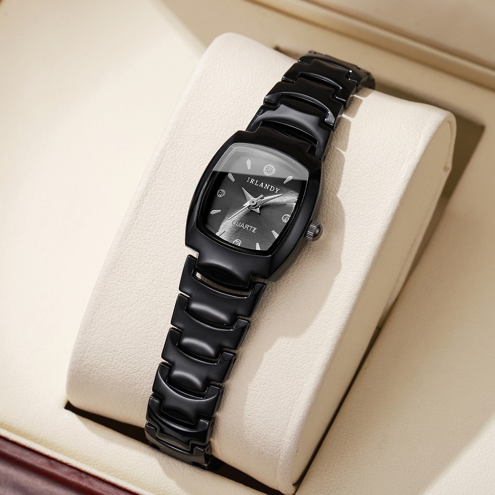 Fashion Square Analog Quartz Watch Elegant Women Watches Ladies Wristwatch Clock 7