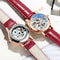 Luxury Women Automatic Mechanical Watch Waterproof Stainless Steel Ladies Skeleton Wrist Watch 2