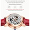 Luxury Women Automatic Mechanical Watch Waterproof Stainless Steel Ladies Skeleton Wrist Watch 3