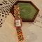 Waterproof Womens Square Quartz Watch With Colorful Rhinestone Gemstone Inlaid Strap And MotherOfPe 2