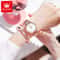 Rose Waterproof Quartz Watch For Women Original Brand Fashion Ladies Watches Date Genuine Beautiful 2