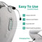 Neck Massager UShaped Massage Pillow Kneading Vibration Hot Compress For Fatigue Relief 2