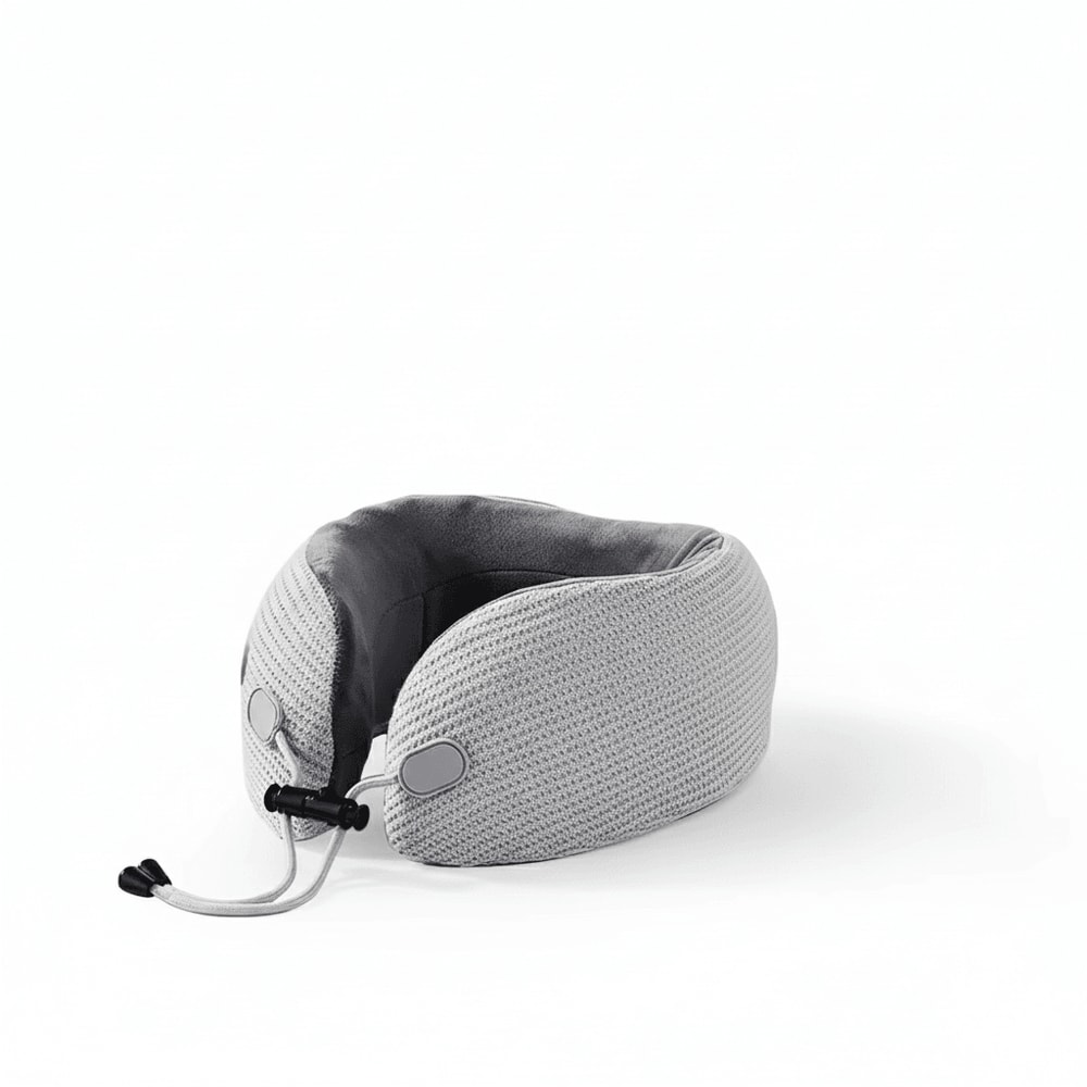 Neck Massager UShaped Massage Pillow Kneading Vibration Hot Compress For Fatigue Relief 0