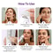 USB Rechargeable Oxygen Facial Machine, Wireless CO2 Bubble Pen for Deep Pore Cleansing and Skin Improvement