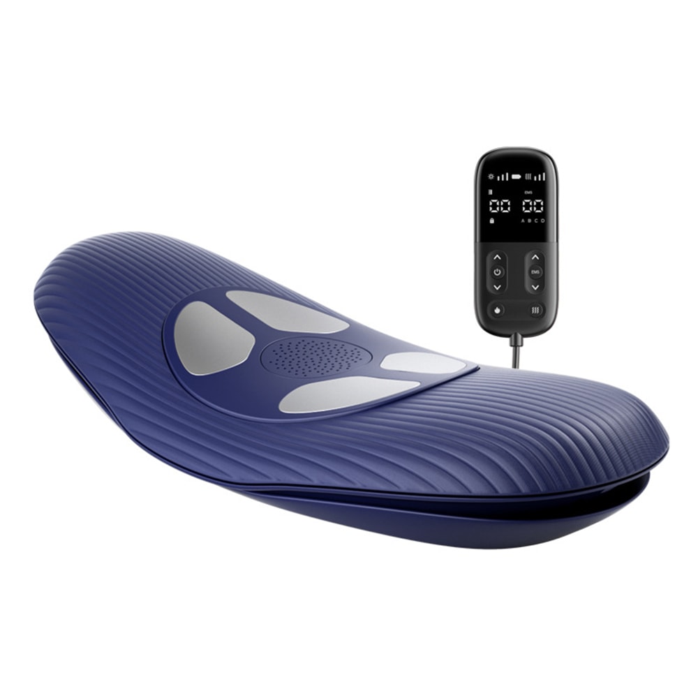 Adjustable Intensity Electric Lumbar Traction Massager Heated Back Massage With Remote Control Spin 5