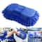 Microfiber Car Wash Sponge Auto Blue Chenille Cleaning Brush Towel Glove Styling Accessories 1