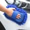 Microfiber Car Wash Sponge Auto Blue Chenille Cleaning Brush Towel Glove Styling Accessories 2