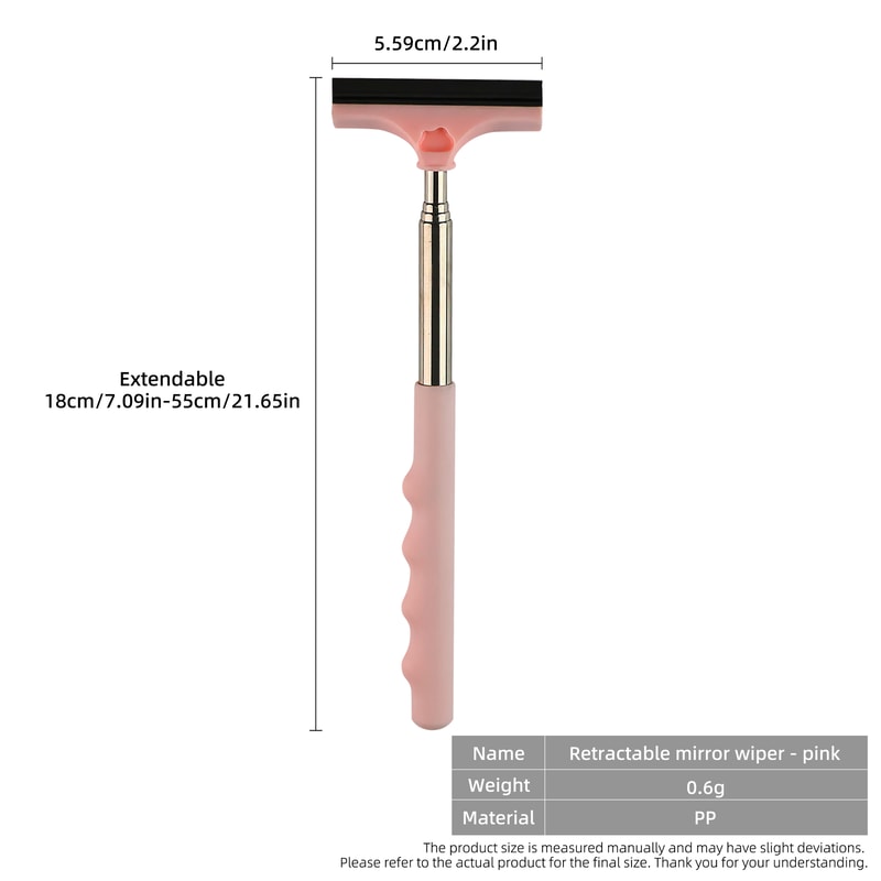 Telescopic Handle Car Rearview Mirror Wiper Car Glass Cleaning Brush 6