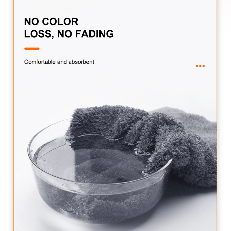 High Absorbent Microfiber Car Wash Towel Thickened Soft Car Washing Towels for Home Use