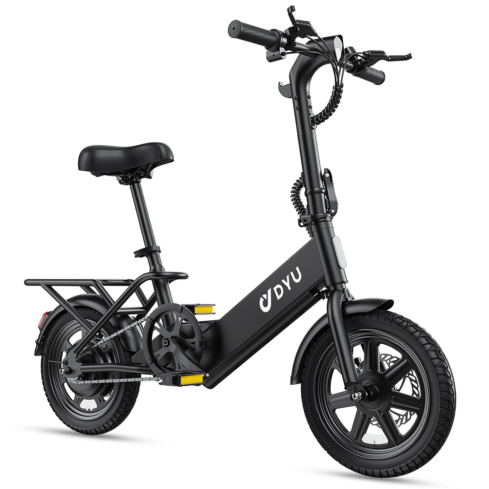 Electric Bicycle With Motor Lithium Battery Adjustable Seat Dual Disc Brakes 1