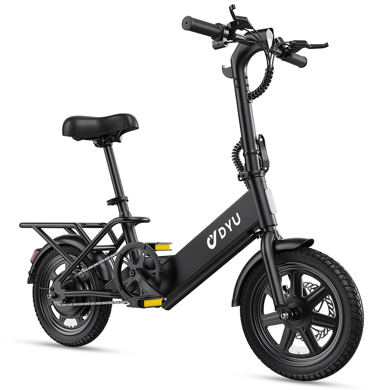 Electric Bicycle With Motor Lithium Battery Adjustable Seat Dual Disc Brakes 1