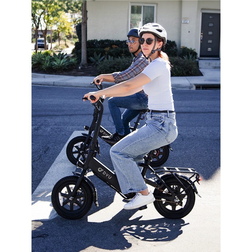 Electric Bicycle With Motor Lithium Battery Adjustable Seat Dual Disc Brakes 2