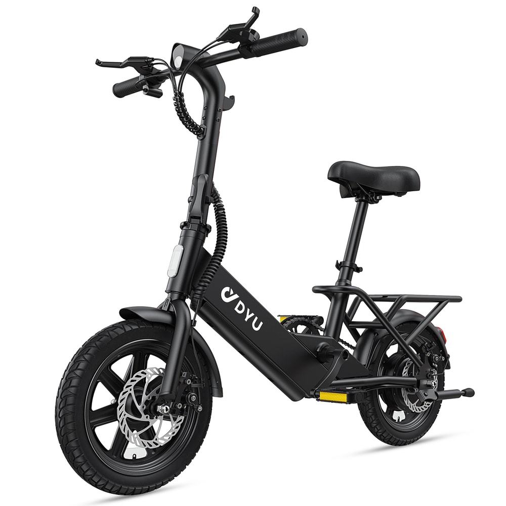 Electric Bicycle With Motor Lithium Battery Adjustable Seat Dual Disc Brakes 0