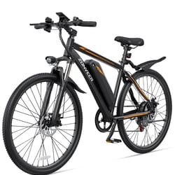 electric bicycle, lithium battery, 26 inch city e-bike for commuting & trails