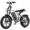 Adult Electric Bike Peak Power 13Ah Battery 28MPH Fat Tire E Bike 0