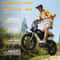 High-Speed Moped Style Electric Bike for Adults, Fat Tires, 30mph Top Speed