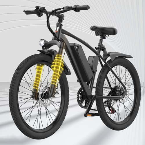 Electric Motorcycles Mountain E Bike for Adults, Peak Motor E bike, 10.3AH Electric Bicycle
