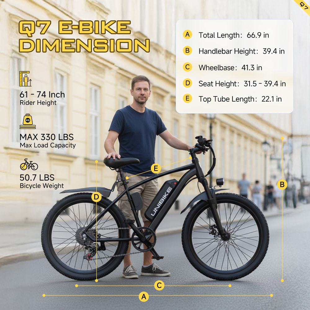Electric Motorcycles Mountain E Bike for Adults, Peak Motor E bike, 10.3AH Electric Bicycle