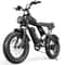 Electric Bike For Adults 20Ah Removable Battery 20 Fat Tires Mountain Sand Ebike 0