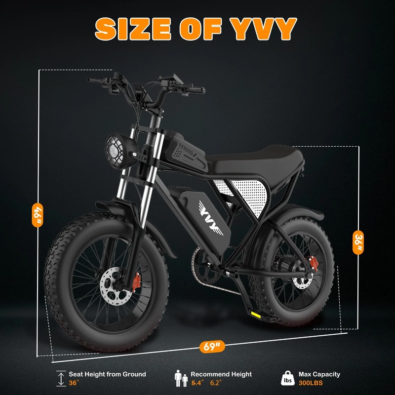 Electric Bike For Adults 20Ah Removable Battery 20 Fat Tires Mountain Sand Ebike 5