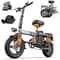 Folding Electric Bike For Adults 35 Miles 20MPH Commputer Ebike With Removable Battery 7