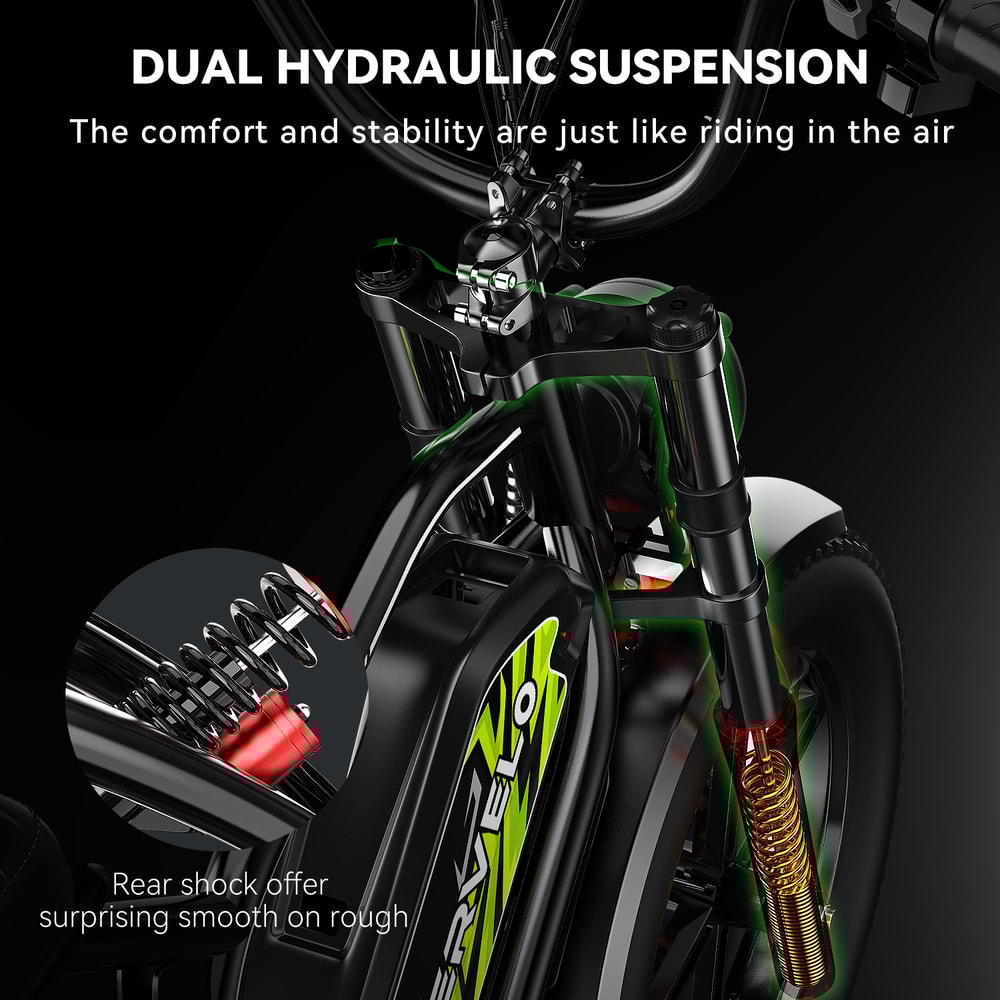 Outdoor Electric Bike For Adults 20 Fat Tire AllTerrain 30MPH 80 Miles Range For Sand Mountain Moto 3