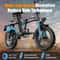 Commuting Electric Bike For Adults Brushless Motor 48V Battery 20MPH Speed Ebike 3