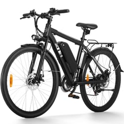 electric bike, 26 inch electric mountain bike with battery, 50miles 20mph adult e-bike