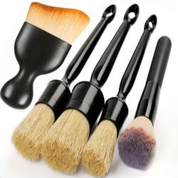 car cleaning brushes set, detailing brushes, sponges towels for dirt dust, car wash accessories