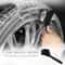 Multi-functional Tire Brush Stiff Brush for Car Cleaning, Steel Rim, Hub, and Fabric Scrub