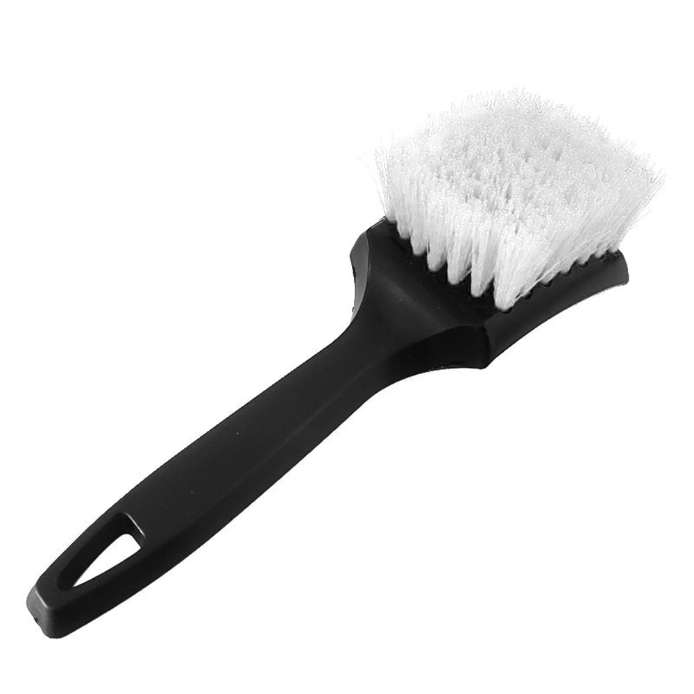 Multi-functional Tire Brush Stiff Brush for Car Cleaning, Steel Rim, Hub, and Fabric Scrub