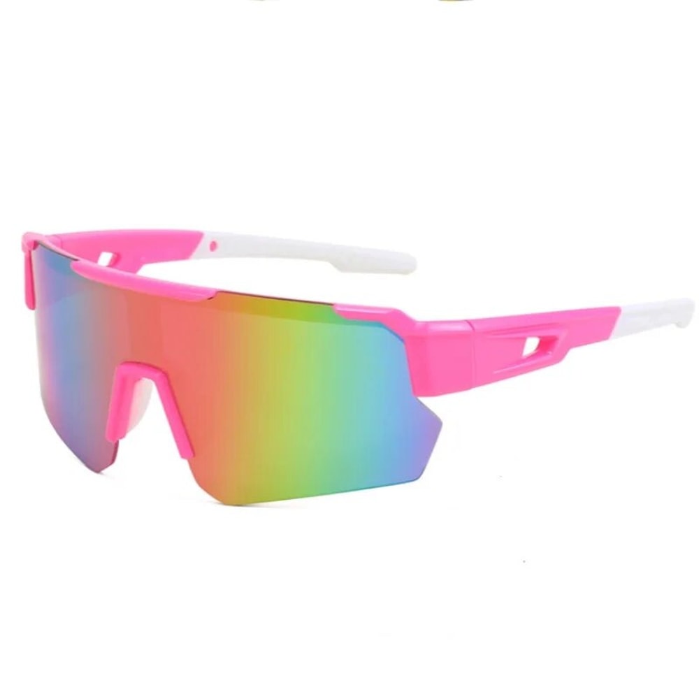 Colorful Pink UV Windproof Outdoor Cycling Sunglasses For Men And Women Mountaineering Goggles 2
