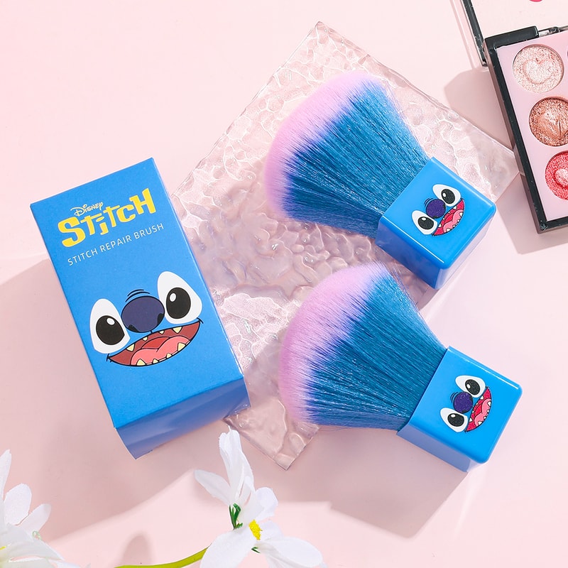 Super Soft Cute Stitch Makeup Brush Party Dance Makeup Brush Loose Powder Brush For Boys And Girls 4