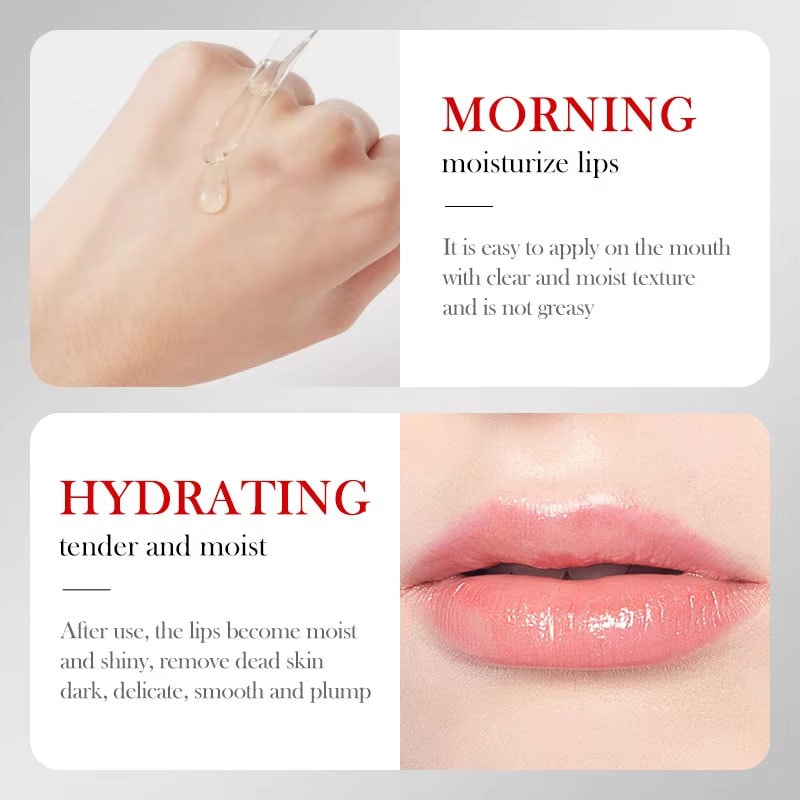 Non-Irritating Lip Plumper with Hyaluronate Acid for Hydration, Brightening, and Enhanced Lips