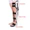 Orthopedic Adjustable Knee Brace, Ankle Foot Medical Support for Meniscus Injury Pain Relief and Rehabilitation