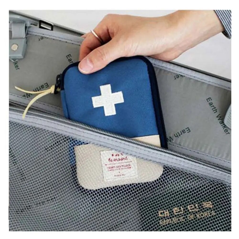 Portable Home Medicine Kit Small First Aid Kit Box Travel Outdoor Medical Storage Kit 3