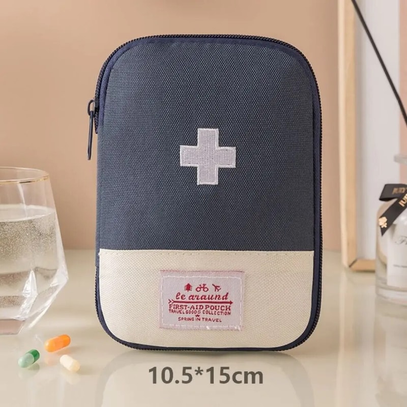 Portable Home Medicine Kit Small First Aid Kit Box Travel Outdoor Medical Storage Kit 6