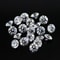 White Round Shape 6mm Cubic Zirconia Stones Brilliant Cut CZ Stones for Jewelry DIY Projects
