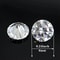 White Round Shape 6mm Cubic Zirconia Stones Brilliant Cut CZ Stones for Jewelry DIY Projects