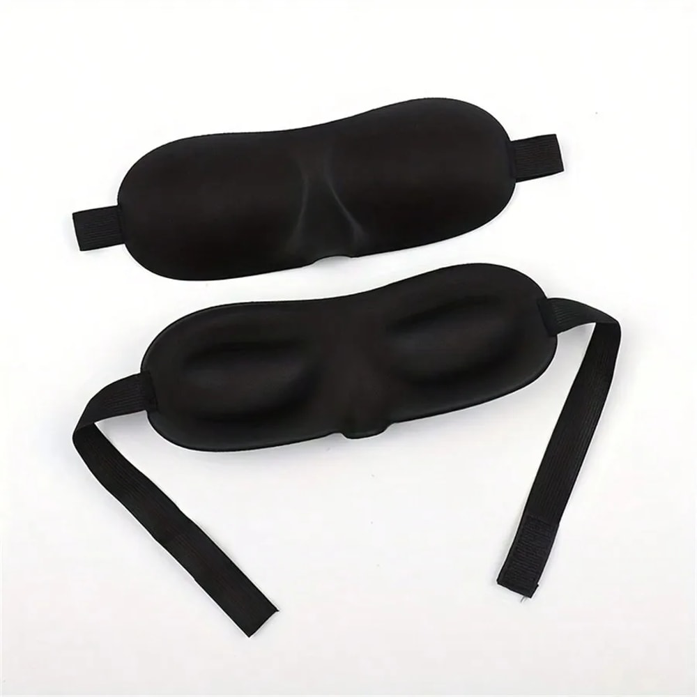 Fully Adjustable Smooth Natural Sleep Mask, Comfortable for Women and Men, Perfect for Peaceful Sleep