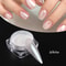 Chrome Aurora White Rubbing Powder, Moonlight Pearl White Nails Glitter, Mirror Pigment for Nail Art Decoration