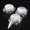 Chrome Aurora White Rubbing Powder, Moonlight Pearl White Nails Glitter, Mirror Pigment for Nail Art Decoration